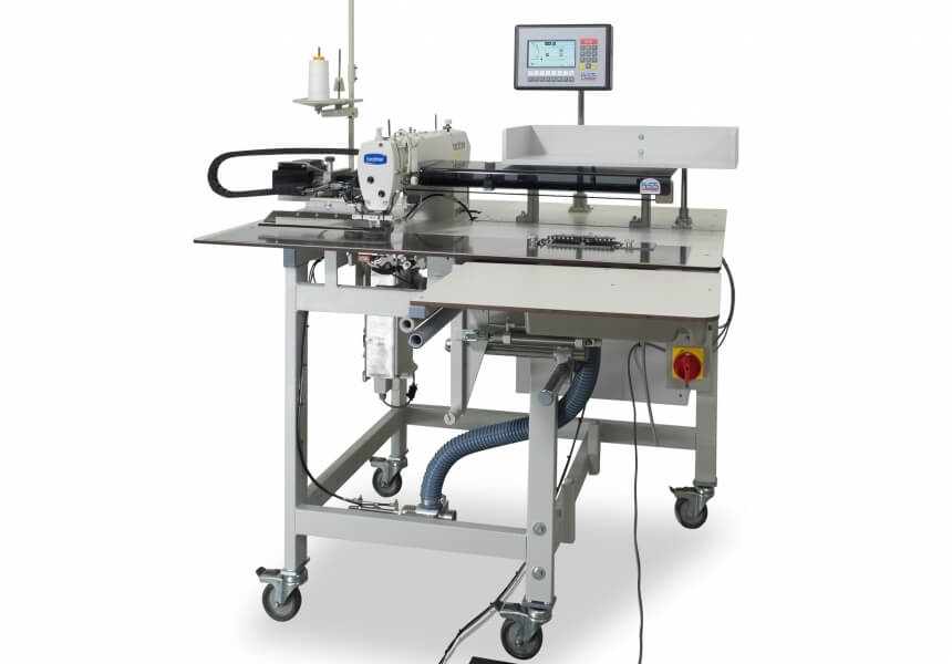BASS 5100 Automatic machine for short seams for curved and straight seam pockets