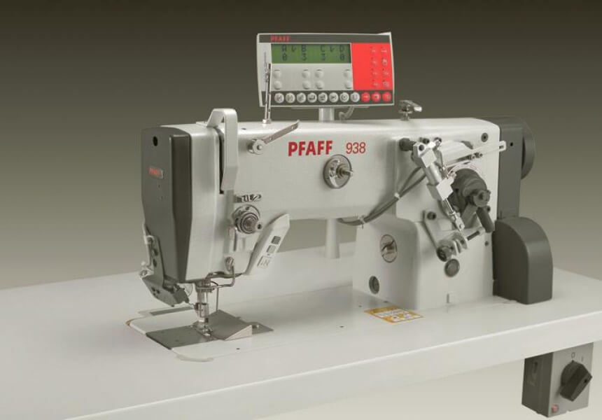 Pfaff High-speed zigzag sewing machines with drop feed 938-358/01